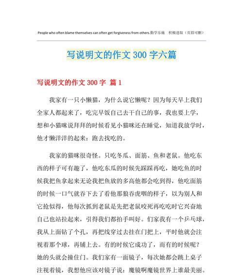 镜子里的自己（看透自己）