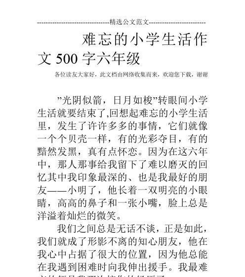 少年成长的烙印（从磨练到成长）