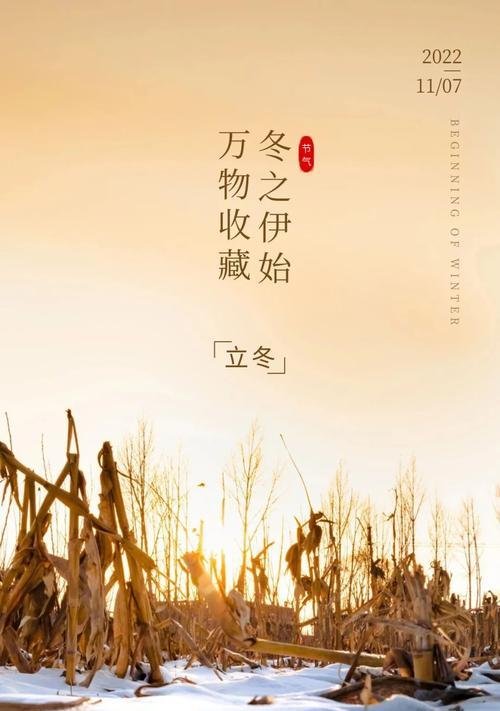 用爱与温暖，迎接2024年立冬（25个短句为你倾情奉献）