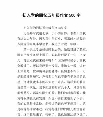 那份难忘的回忆（大学时光里的成长与感动）