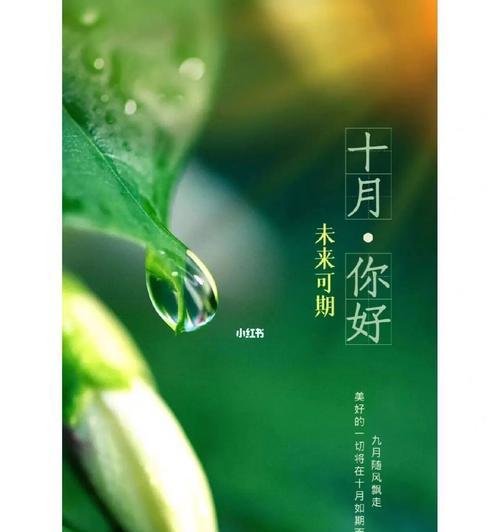 岁月如歌，再见十月，你好晚安（秋风送别）