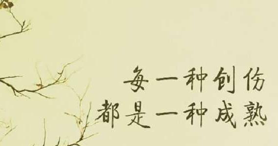 坚强励志：用美丽的语言鼓励你前行