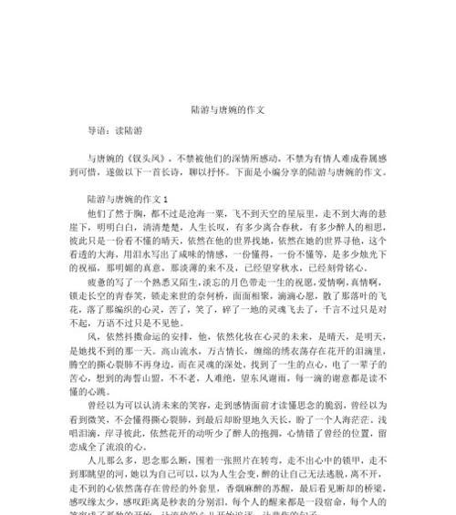 深情相遇的奇妙旅程（一个陌生人）