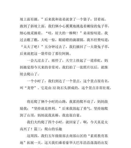 寻找乐趣的冒险之旅（一个普通少年的成长历程）