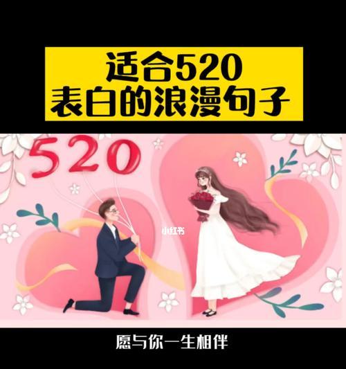 520表白，甜蜜爱意诉心声（520表白）