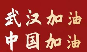 抗击疫情，让我们一起加油（渡过难关）