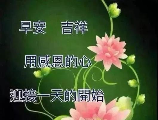 清晨曙光，唯美问候（25句早安）