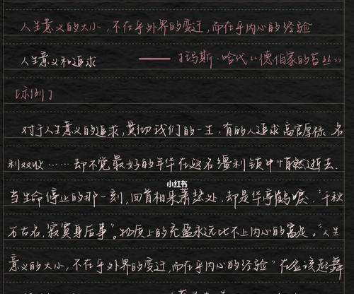燃烧吧，我的年华（探寻生命意义）