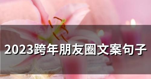 用唯美的短句，祝福朋友圈的每一个人（用唯美的短句）