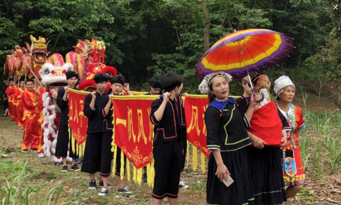 广西三月三祝福：踏春赏花，祈福风调雨顺