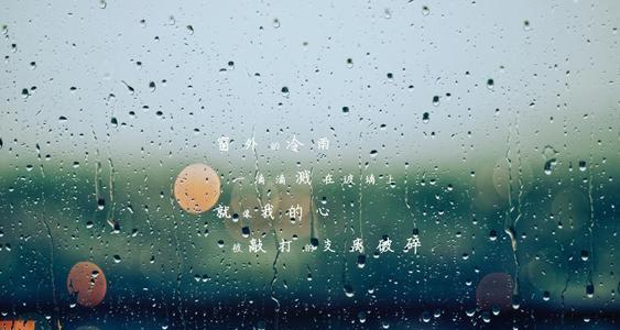 雨中唯美（清新湿润）