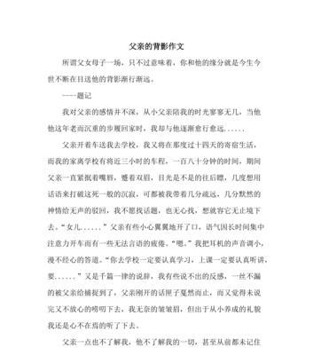 水沟的背影（没有终点的追逐）