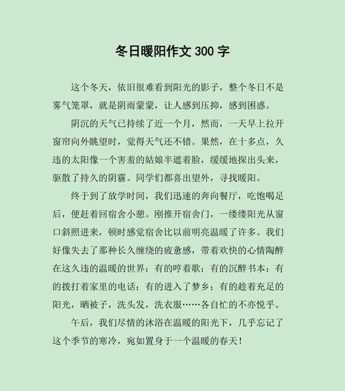 阳光下的欢快（小镇大事件）