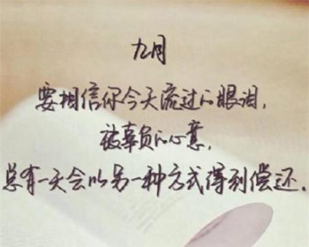 九月时光如诗（在朋友圈中）