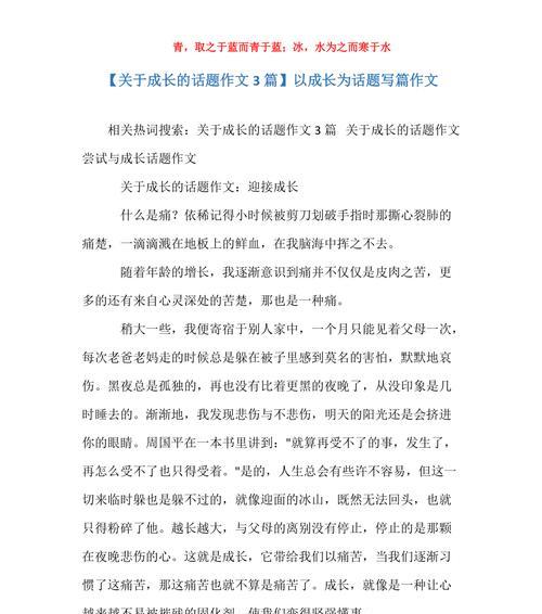 《成长的烦恼》（一个六年级男孩的故事）