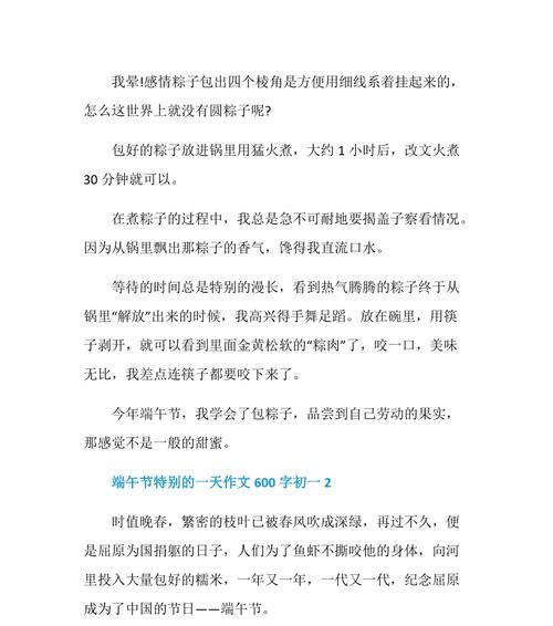 端午节的一天——龙舟竞渡（拼搏）