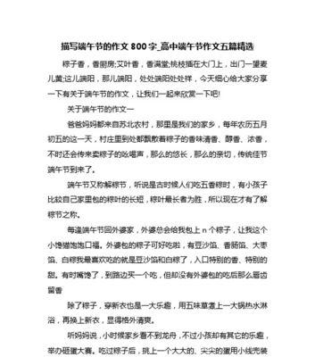 龙舟赛与端午节（一个人的奋斗）