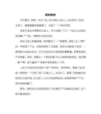 想象力的奇妙旅程（一个普通人的非凡历险）