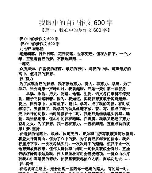 初三，我的梦想起航（机遇和挑战的交织）