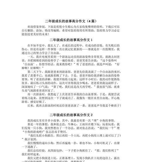 成长的足迹：一个小学生的奋斗历程