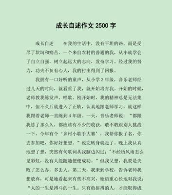 成长路上的坎坷与收获