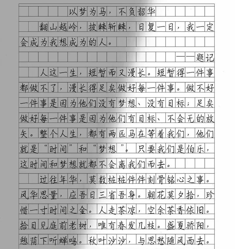 梦想的人生（青春故事）
