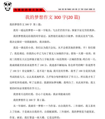 追逐梦想的路上（一名年轻人坚定的追梦之路）