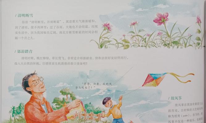 《清明风筝飞，风卷青云直上时》