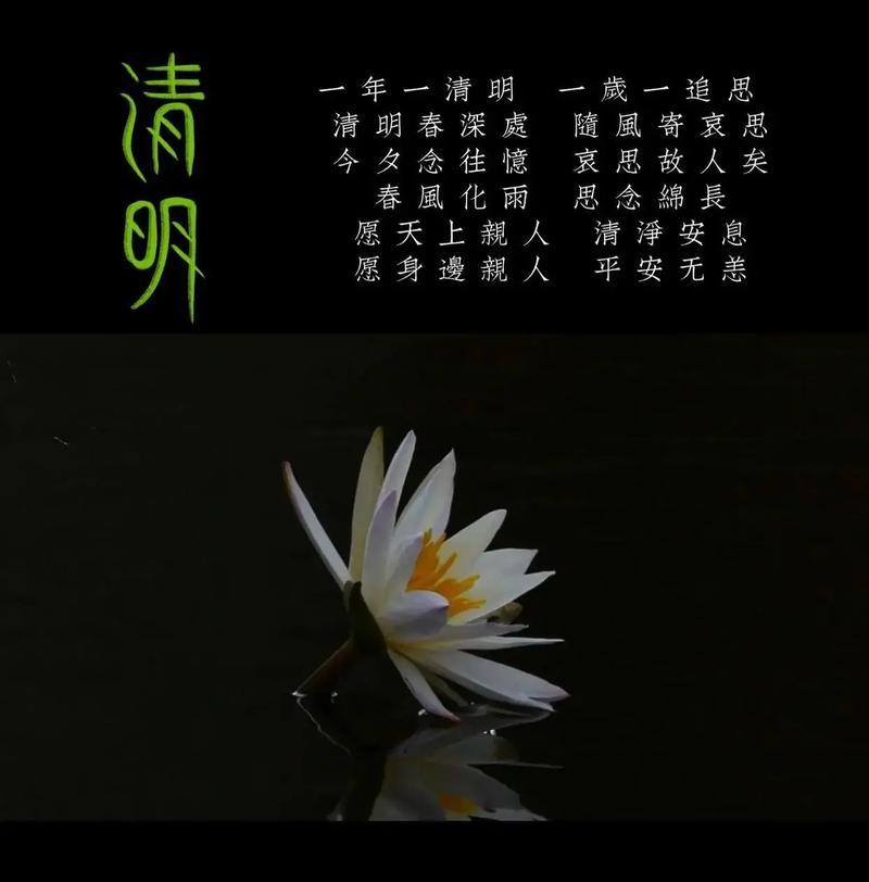 《清明怀人·风轻云淡》