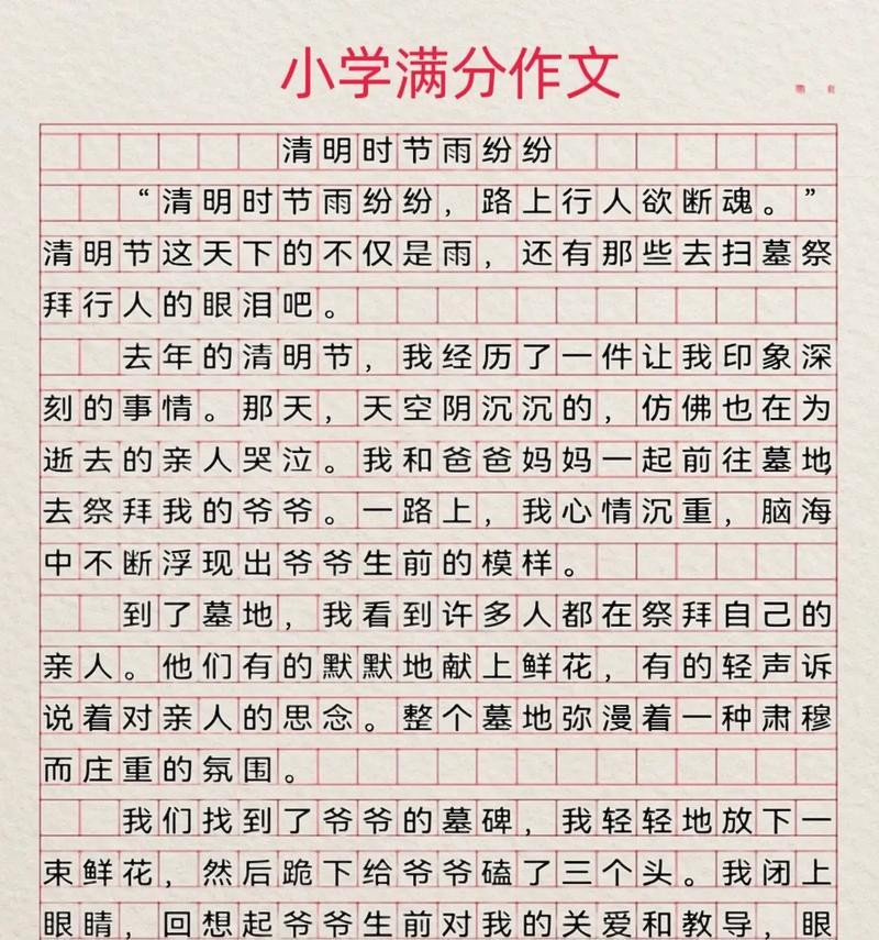 雨中清明，情思如织