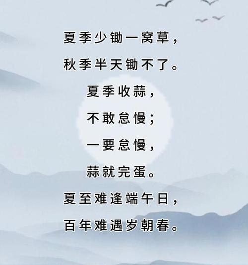 《谷雨余韵，立夏未临》