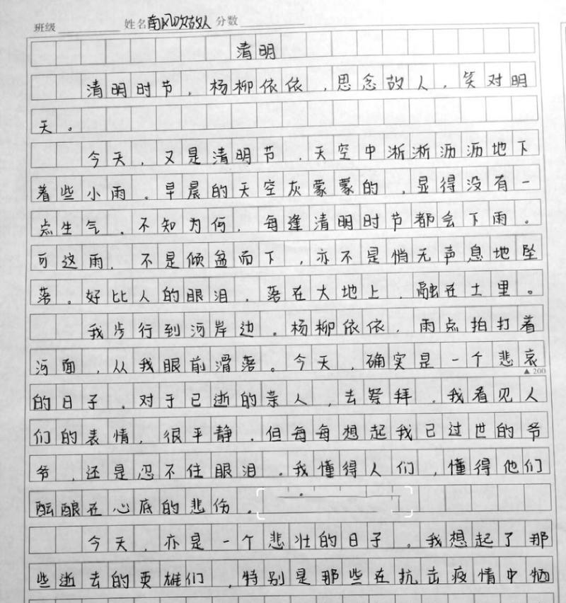 踏青追忆：清明节里的青春篇章
