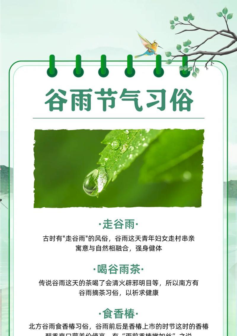 谷雨润物细无声，润育少年心田中