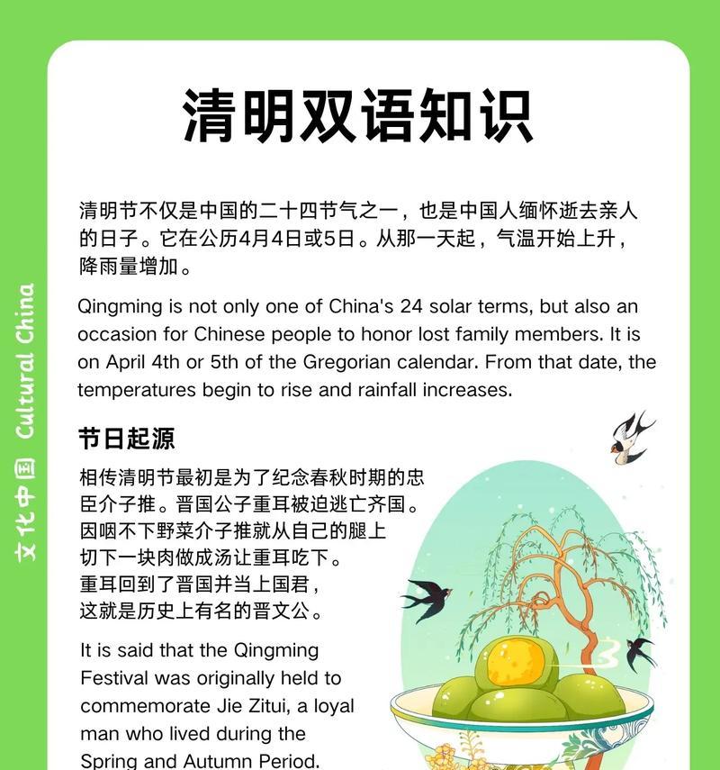 《异域清明：异邦风物，清明情》