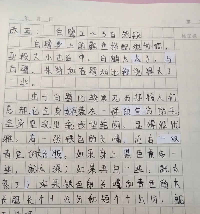 有关白鹭和谷雨片段作文的作文怎么写（《白鹭和谷雨片段作文》）