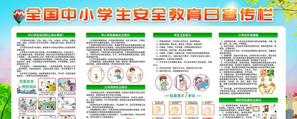小学生安全教育日手抄报怎么写（《绘安全之盾）