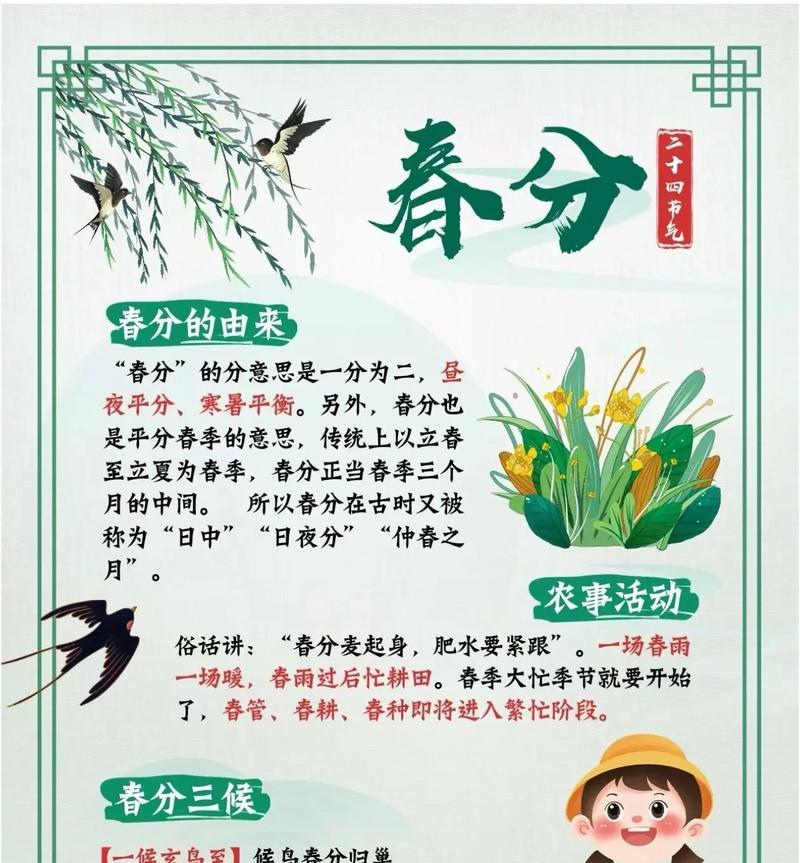 春分时节有哪些优美的诗句？（《春分：细雨润物细无声》）