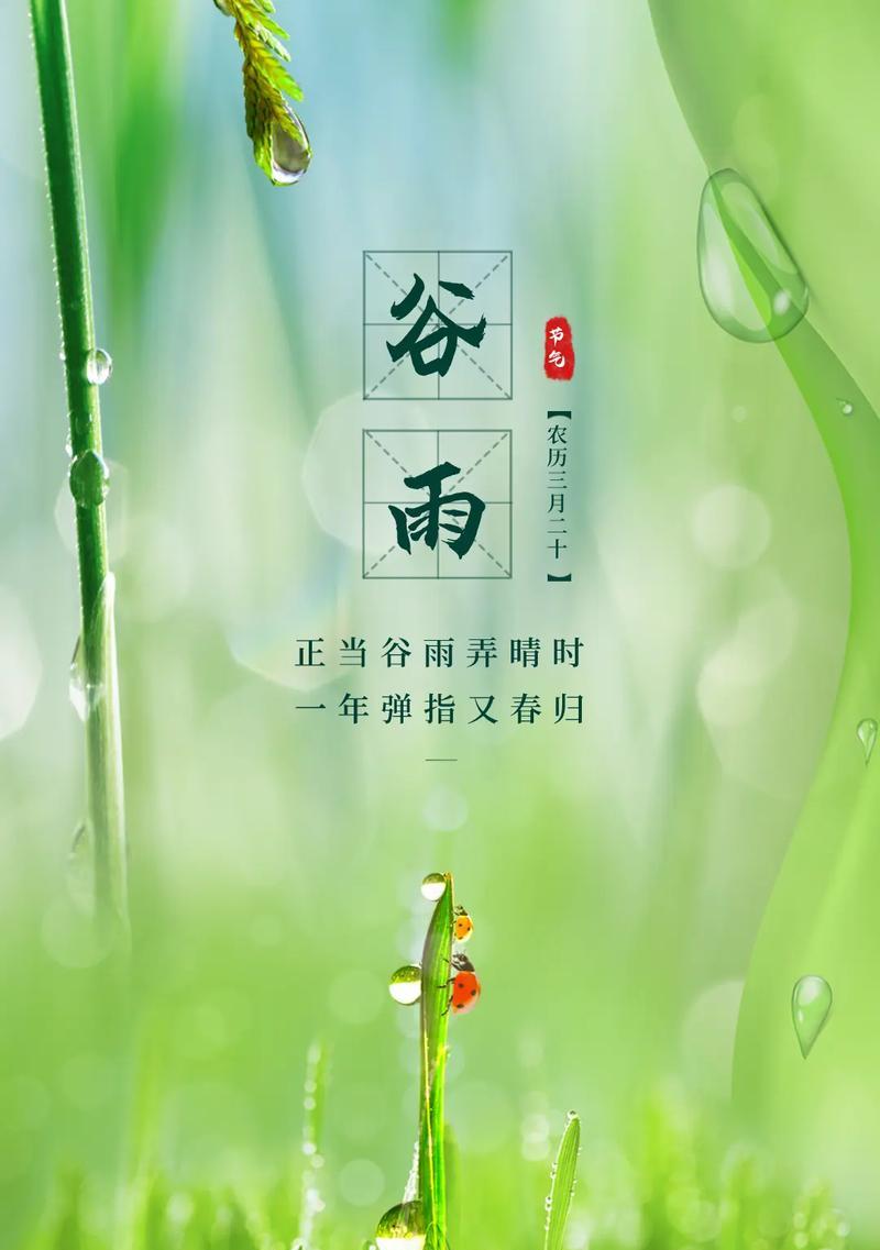 谷雨时节有哪些优美的句子？（谷雨润物细无声）