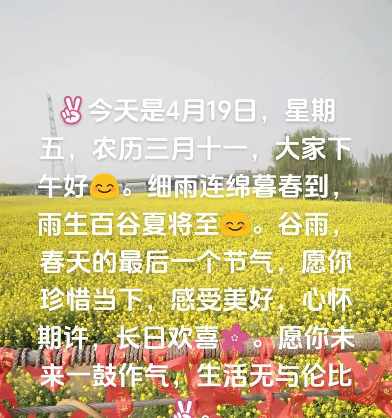 有关谷雨的好朋友是谁呀金句的短句怎么写（《谷雨佳朋：润物无声诗情长》）