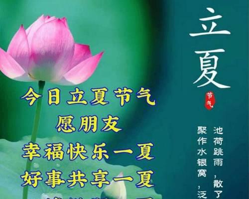 立夏有哪些优美的短句和好句？（《立夏之雅：古风细语绘初夏》）