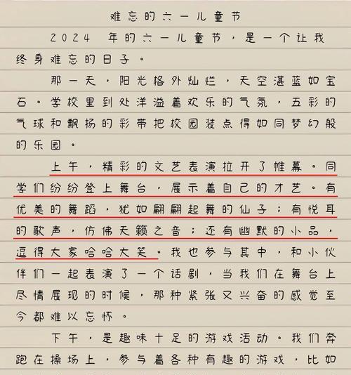 儿童节二三事作文怎么写？（《六一儿童节，我们的温馨回忆》）
